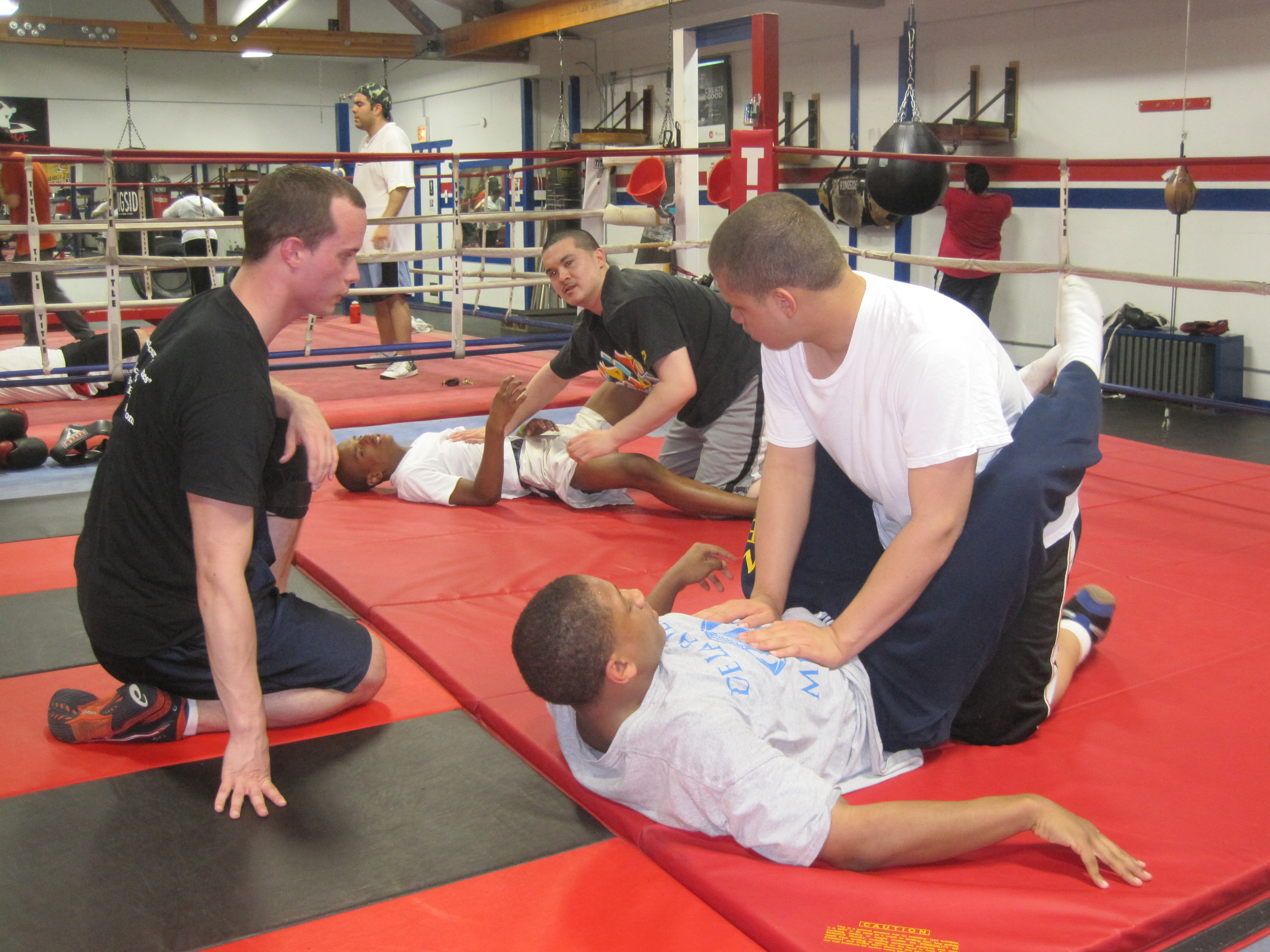 Chicago Boxing Club Wrestling Class